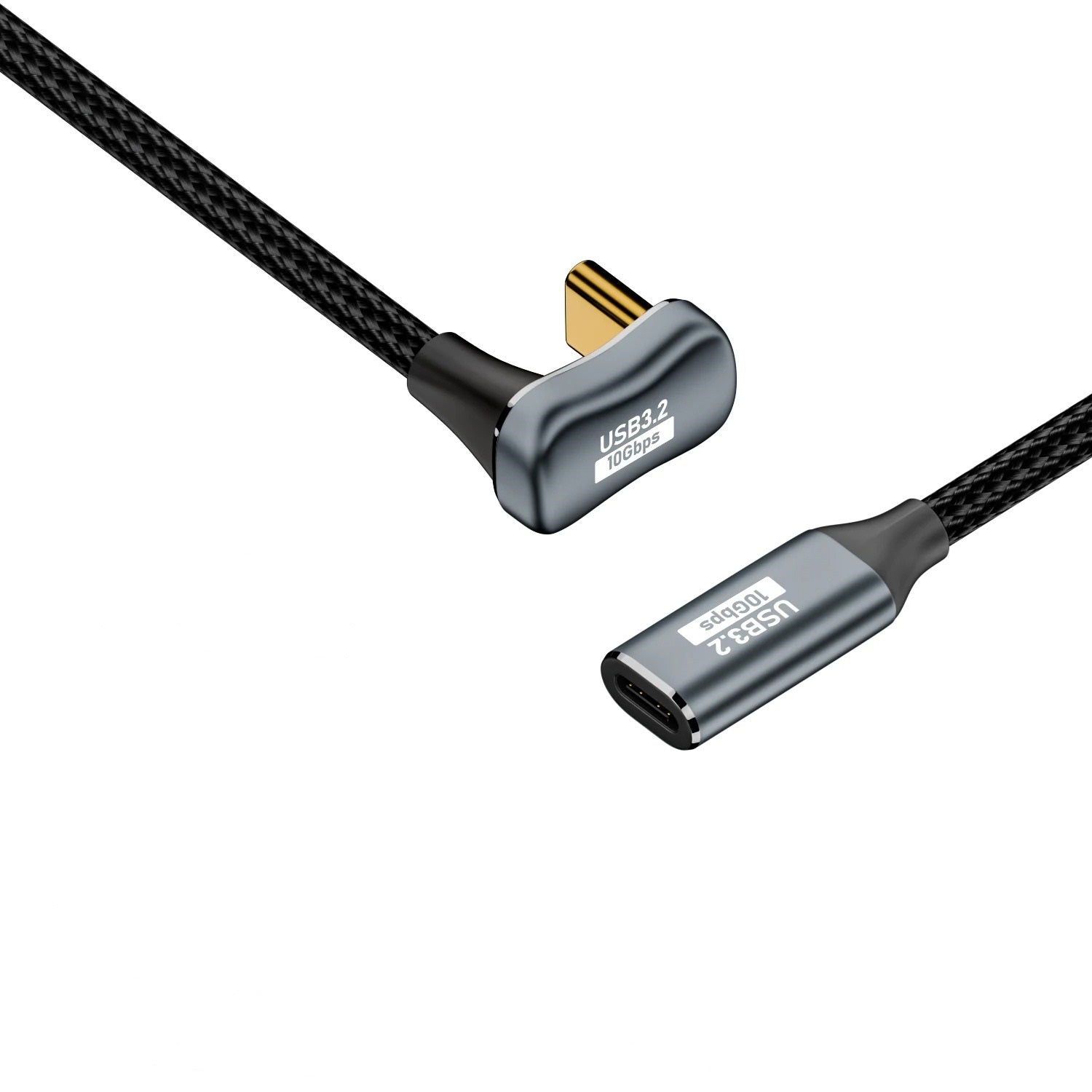 1m U-shape Type-C Male to Type-C Female Cable PD 100W USB3.2 Gen 2 Connection Cord 1m U-shape Type-C Male to Type-C Female Cable PD 100W USB3.2 Gen 2 Connection Cord